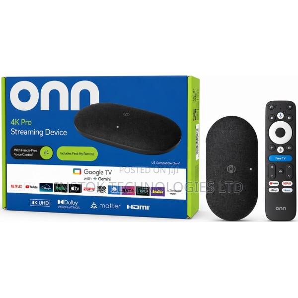 Onn Pro 2nd Gen Streaming Device Google Tv With Gemini - main view
