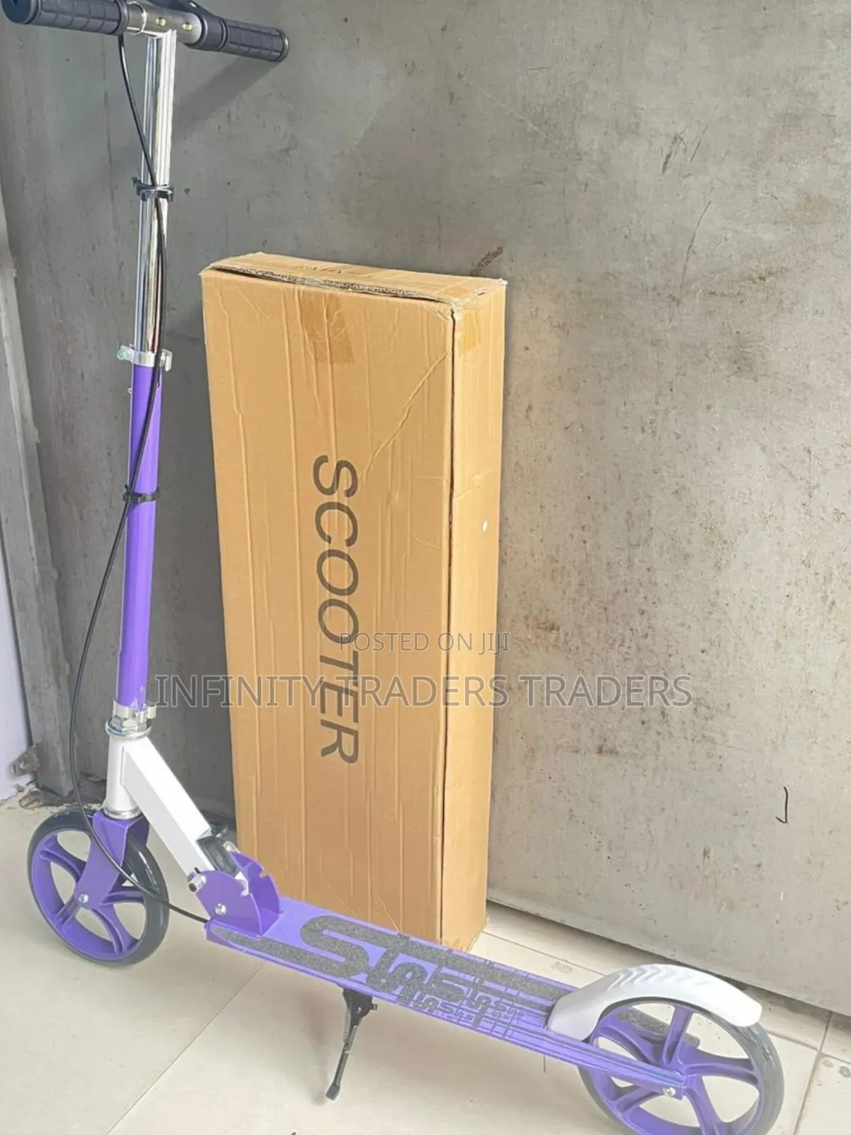 Foldable Metallic Scooters