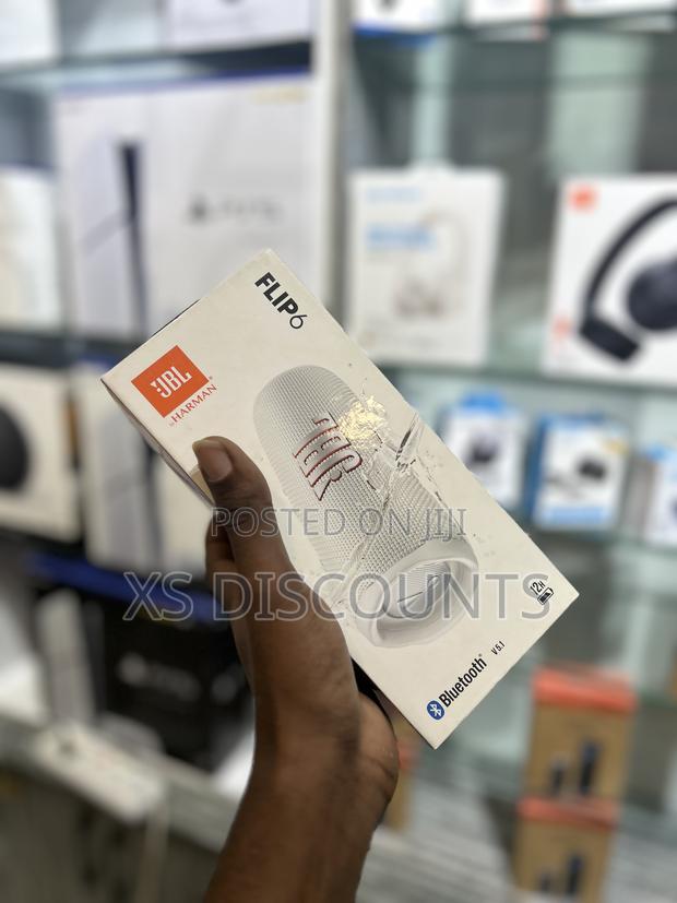 Grey Bluetooth Speaker JBL Flip 6 - main view