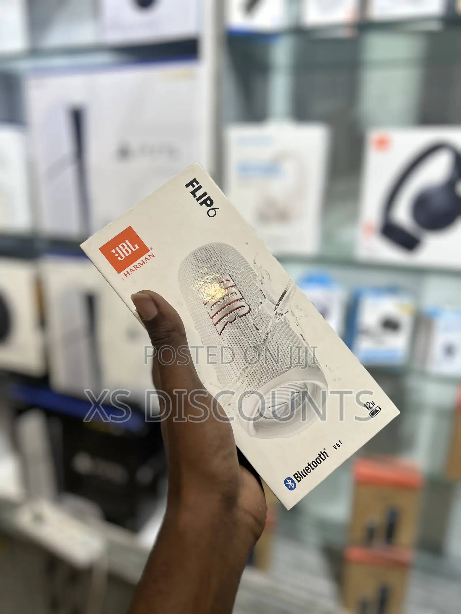 Grey Bluetooth Speaker JBL Flip 6