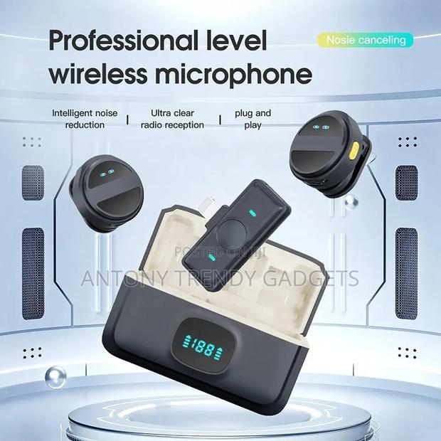 Sx21 Portable Wireless Microphone Anc 20m Recording - thumbnail 3