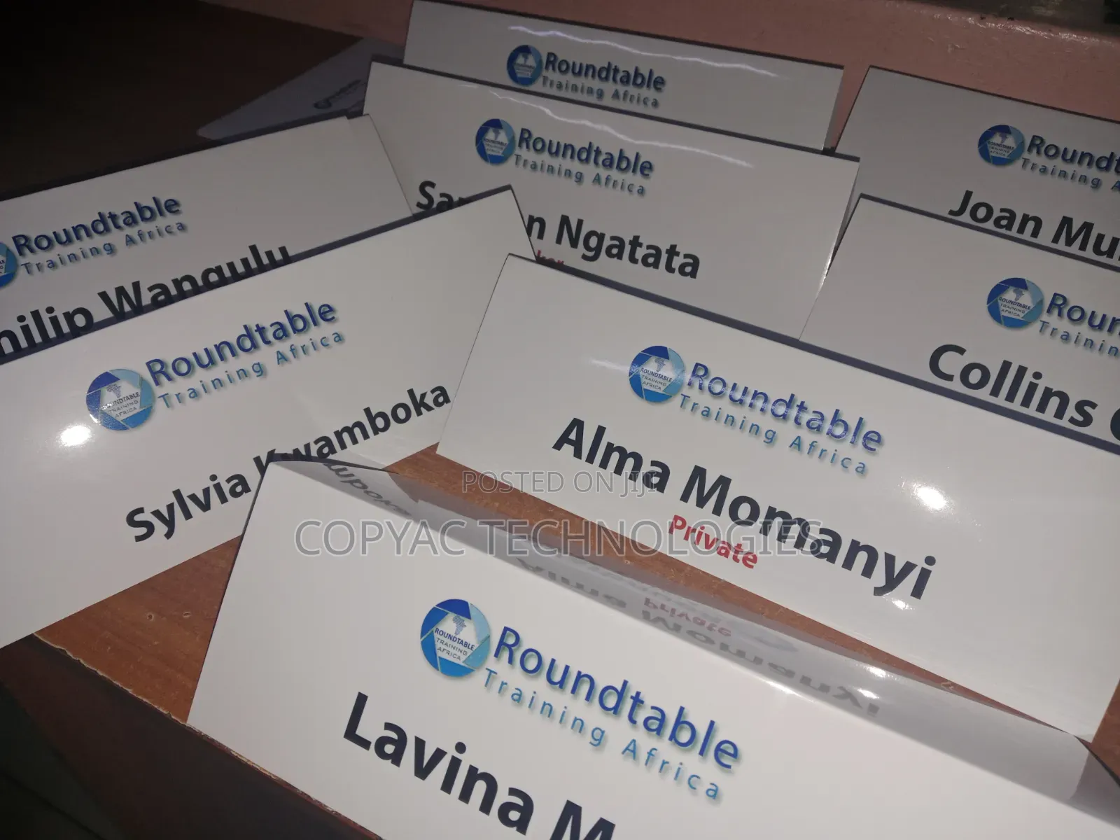 Top Notch Printed Table Tents