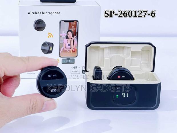 Sx21 Clip on Wireless Mic Noise Cancel Live Streaming