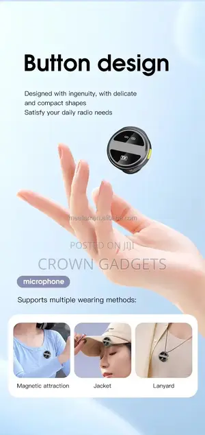 Sx21 Clip on Wireless Mic Noise Cancel Live Streaming