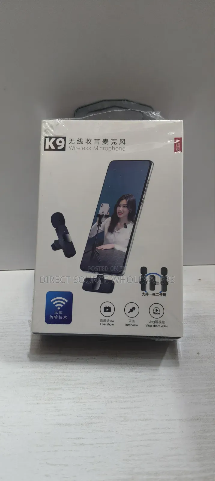Dual Wireless Microphone for Android iPhone Type-C / Lightning