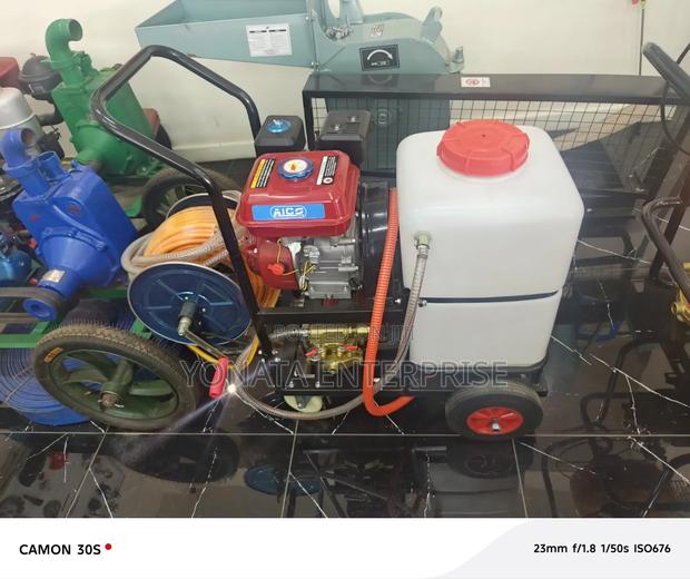 Aico Japan Petrol Engine Trolley Sprayer 60l