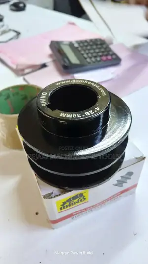 38mm Cast Iron Pulley With 2 Grooves