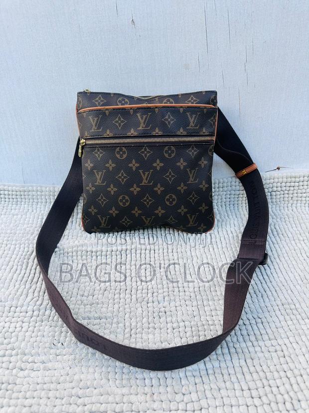 Authentic Lv Pochette Valmy Crossbody Bag – Brown Monogram