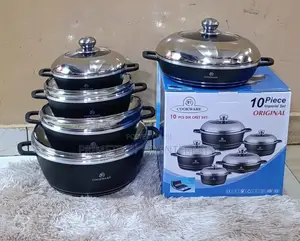 Tc Cookware Black Nonstick 10pcs