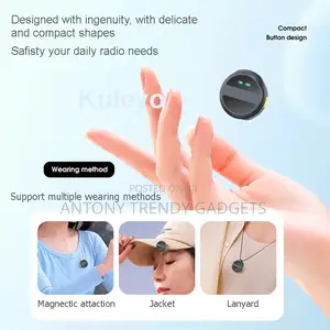 Sx21 Wireless Lavalier Mic 20m Range Anc Vlogging Kit