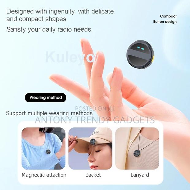Sx21 Wireless Lavalier Mic 20m Range Anc Vlogging Kit - thumbnail 3
