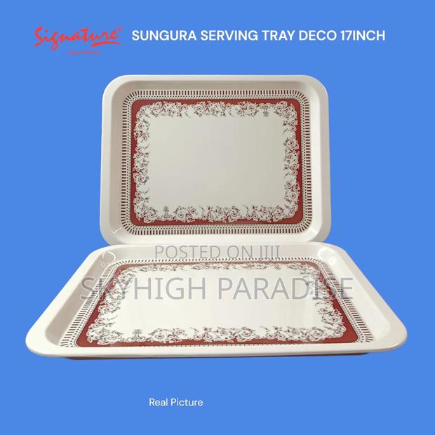 Signature Melamine Tray 17inch