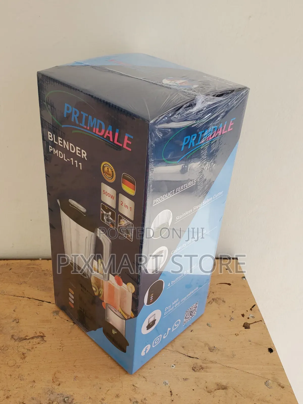Blender- Primdale 2 in 1 500 Wattage