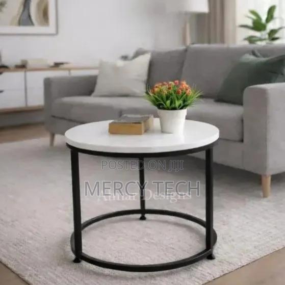 Nobel Wooden Round Coffee Table