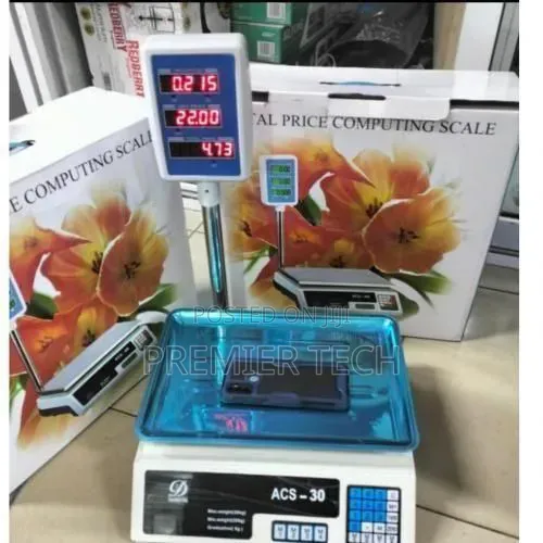 *Digital Weighing Scale - Up to 30kgs With Arm