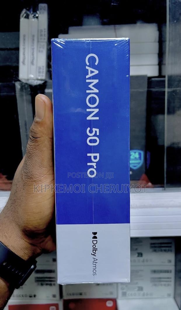 New Tecno Camon 50 Pro 256 GB Black - thumbnail 2