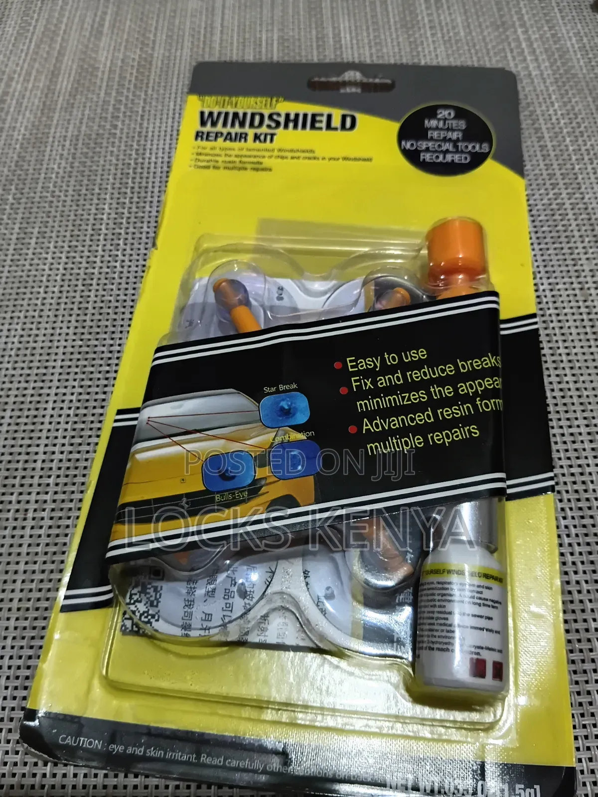 Ease of Use Windshield Kit