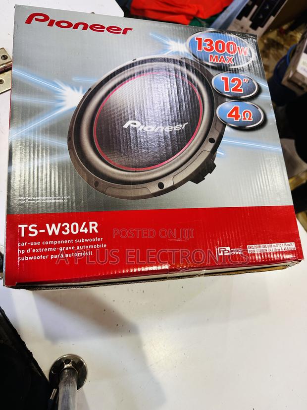 Pioneer 12 Inch Tsw304 High Performance Subwoofer - thumbnail 2
