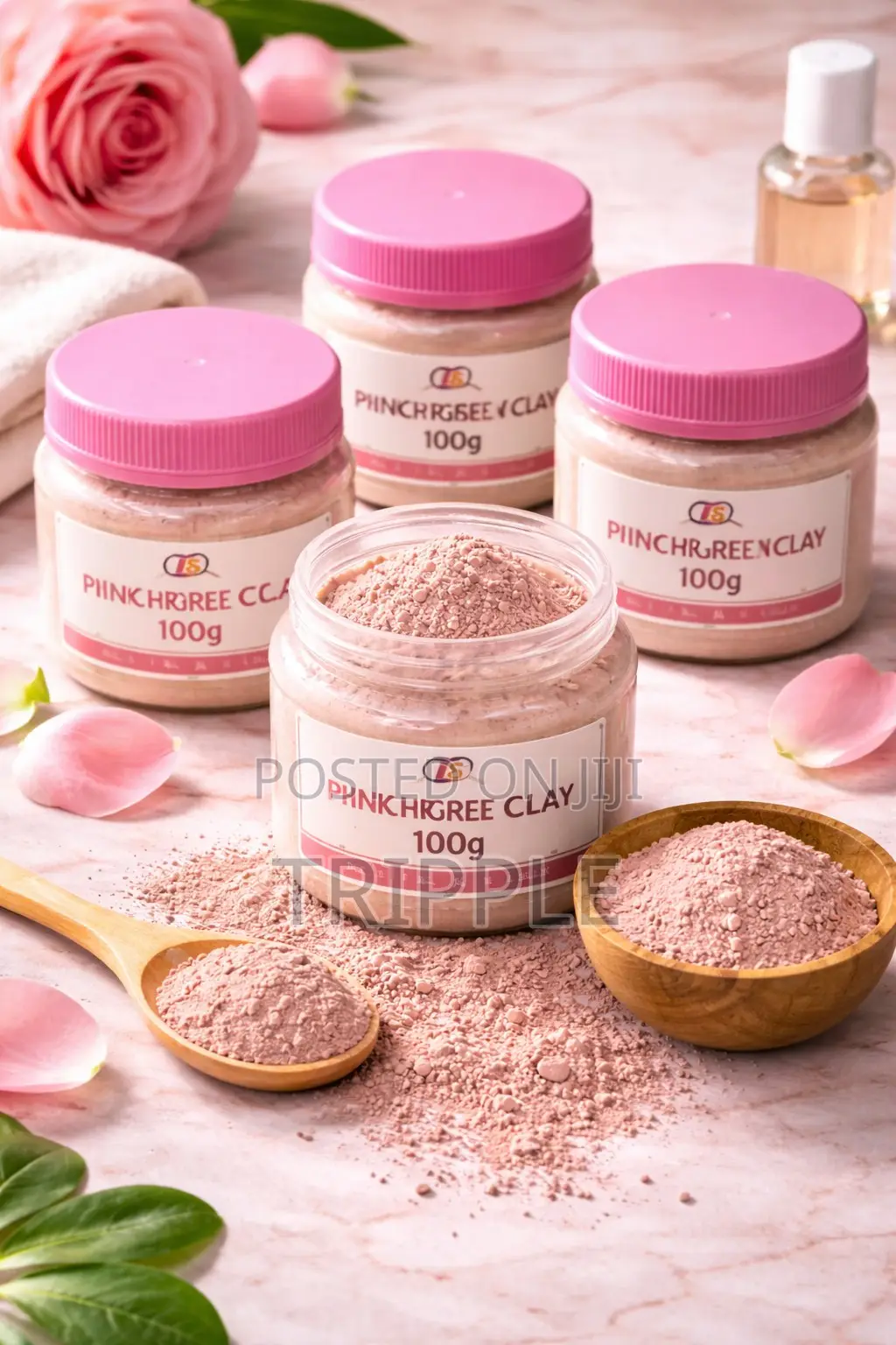 Pink Rose Clay