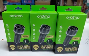 Oraimo Occ-1152d Car Charger (With All Cables) - Aw