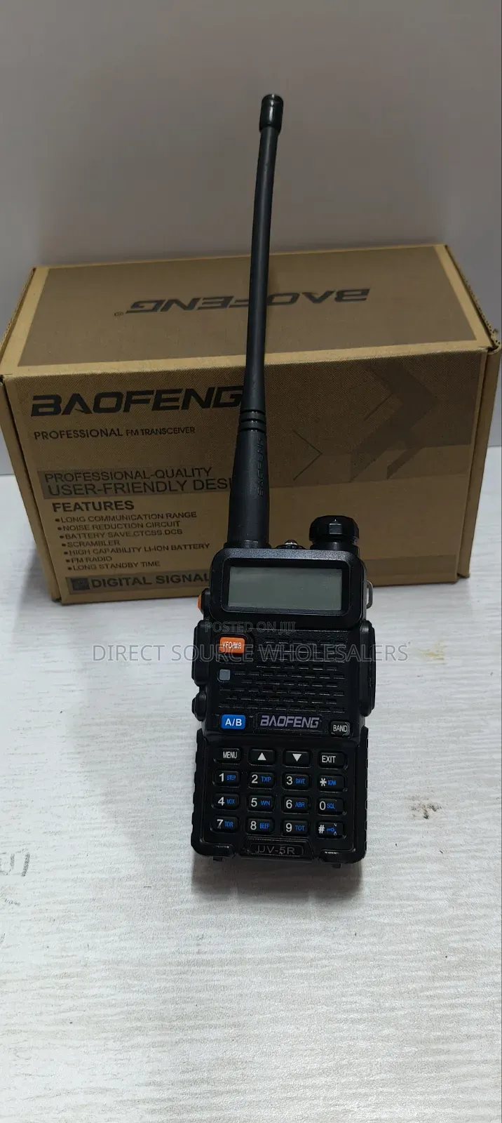 Baofeng Uv-5r Walkie Talkie Dual Band Long Range Communication