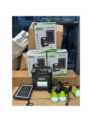 Dat Solar Lighting System Dt-9026b With Fm Phone Charging