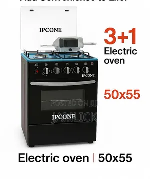 Ipcone 3+1 Standing Burner With Electric Oven - Aw