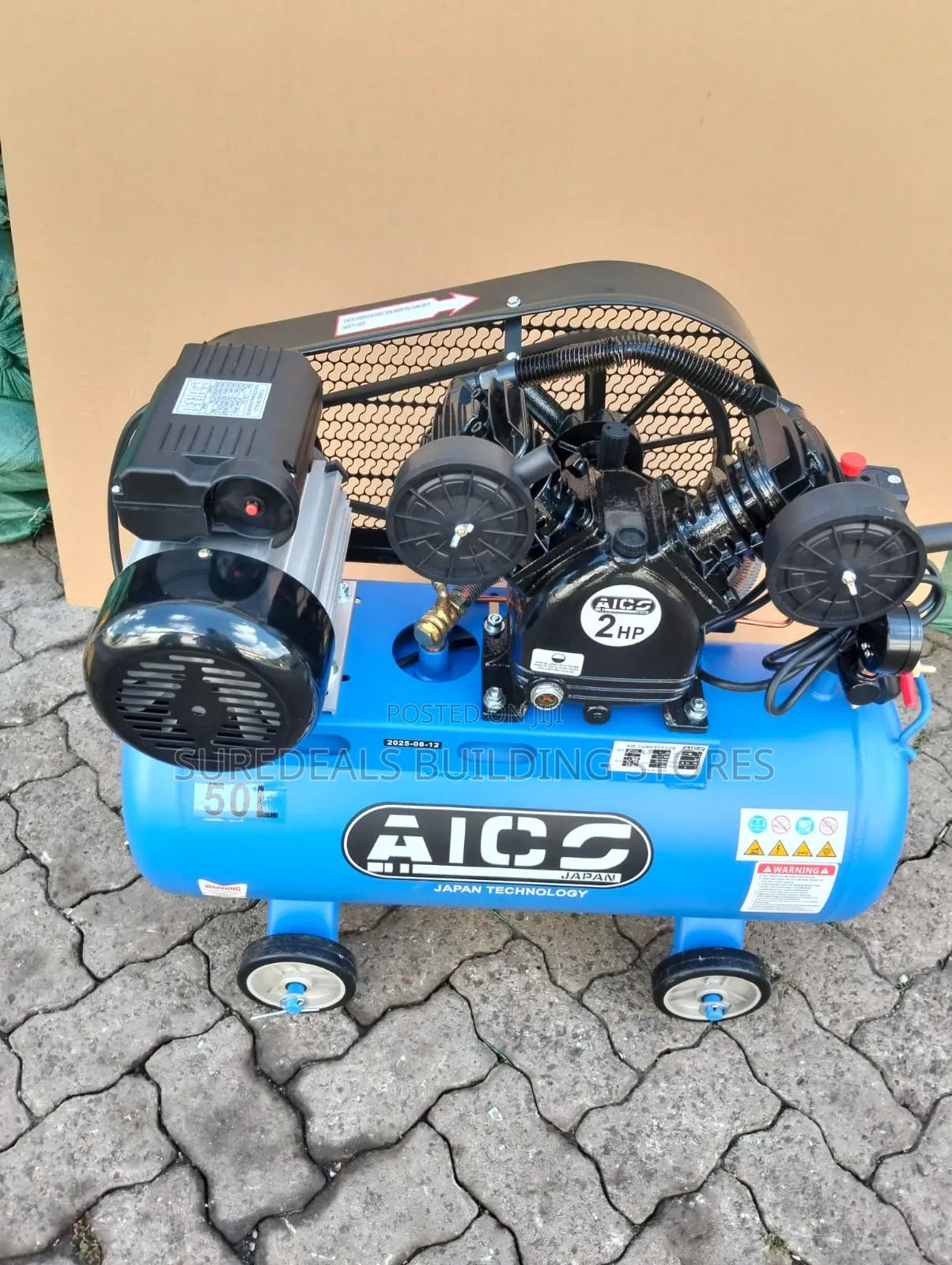 50ltrs Belt-Driven Air Compressor.