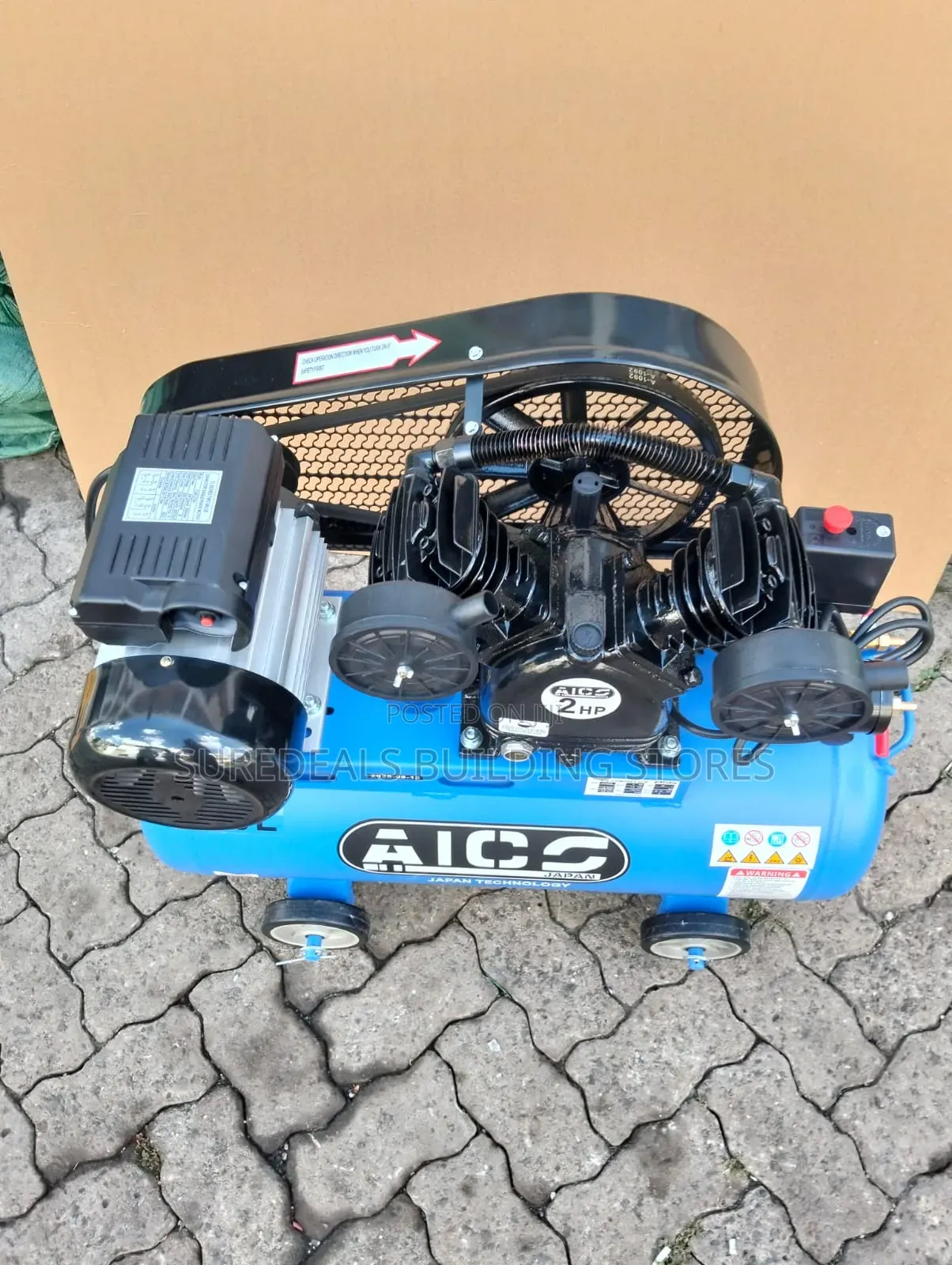 50ltrs Belt-Driven Air Compressor.