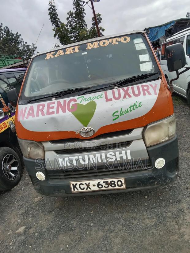 Toyota HiAce 2014 Silver - thumbnail 7