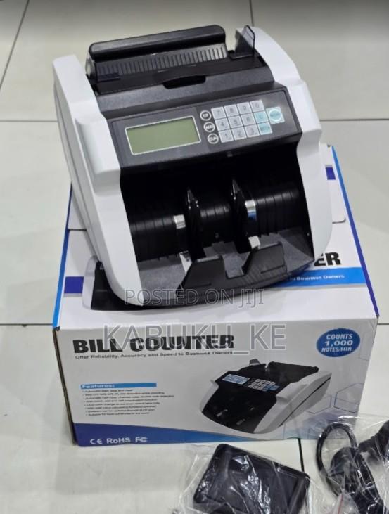 Bill Counter Automatic Money Counting Machine With Fake Detection