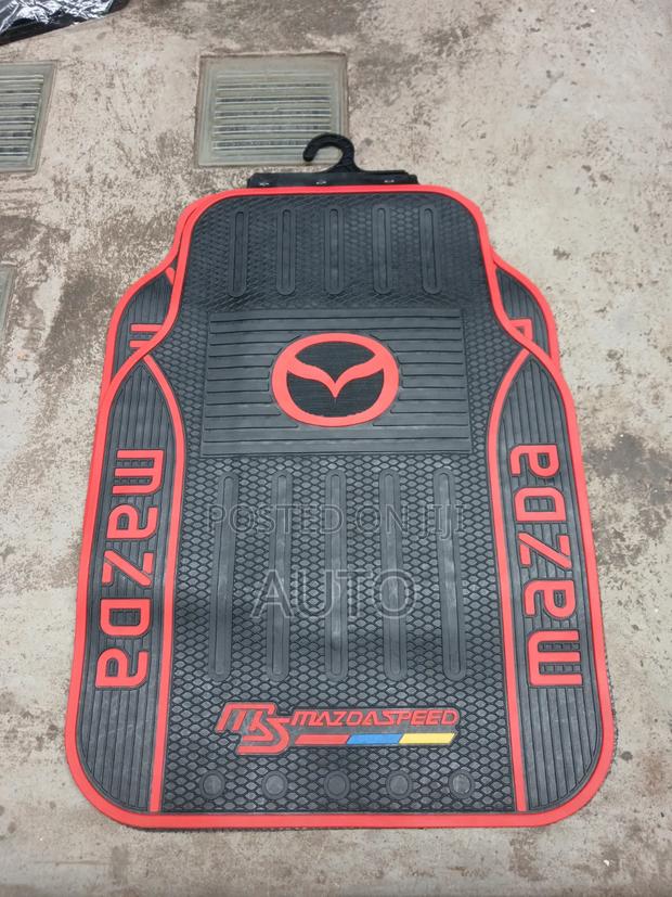 Branded Mazda Car Floor Mats 5pcs – Heavy Duty Rubber Waterproof