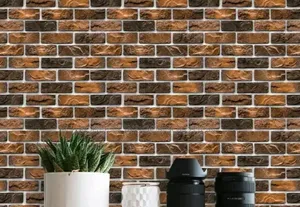 Rustic Brick Wall Paper