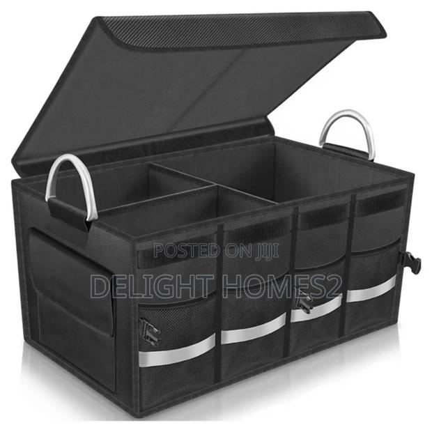 Premium Heavy Duty Car Boot Organizer_zaw