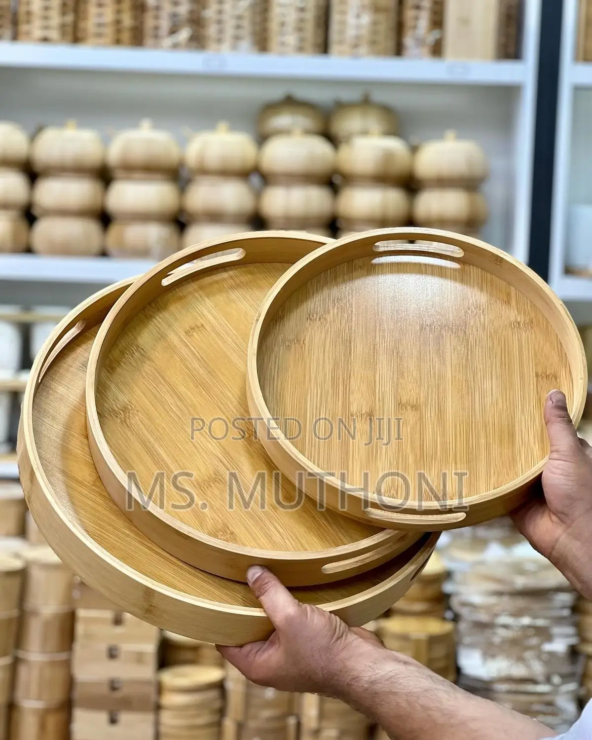 Multipurpose Set of 4 Trays ( Decor / Serving Trays )