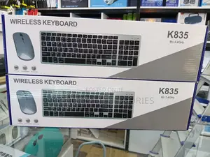  Full Size Rechargeable Bluetooth Wireless Keyboard Mouse Combo