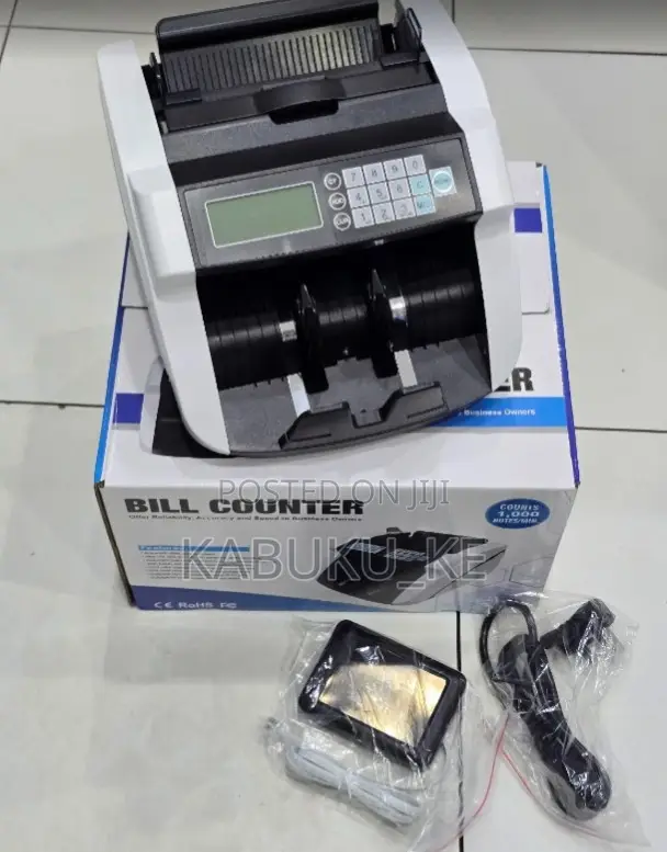 Fully Automatic Bill Counter Machine With Counterfeit Detection