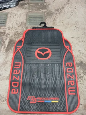Mazda Branded Rubber Floor Mats – Full Set Non Slip Car Mats