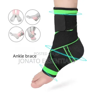 Adjustable Ankle Support Brace for Sports Sprain Recovery