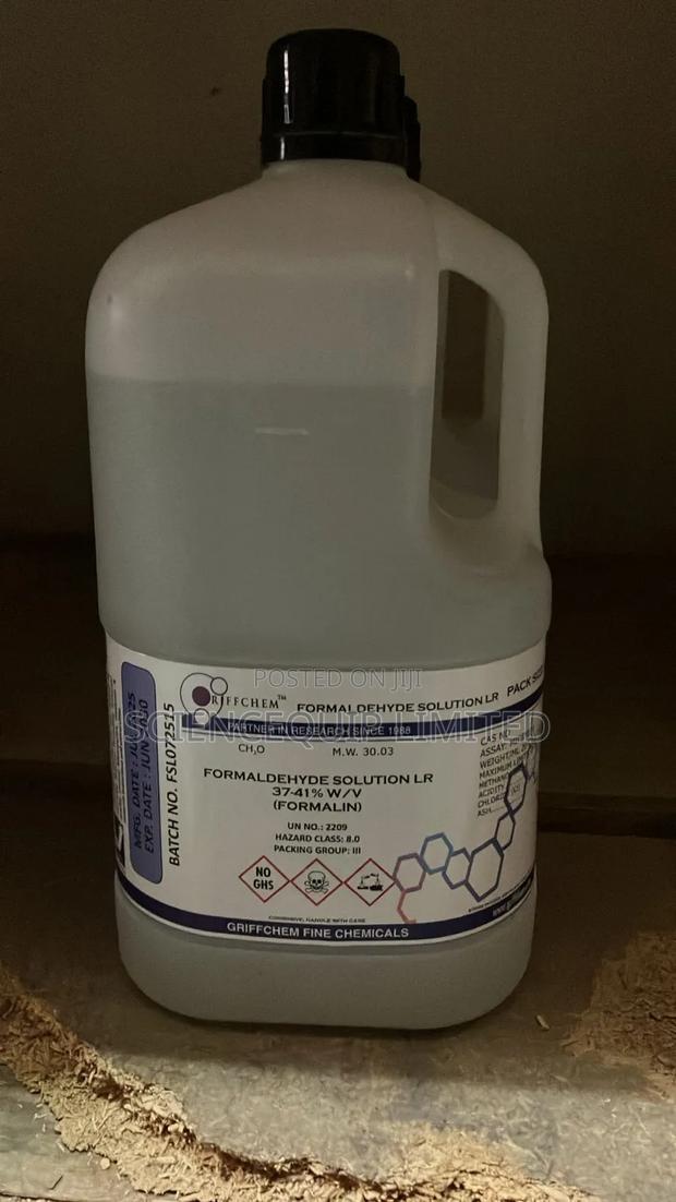 Formaldehyde Solution (Formalin) Imported 37–41% Lr 2.5l – Griffchem