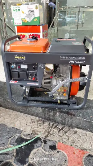Hisaki Hk7000s 9.37kva Single Phase Heavy Duty Diesel Generator