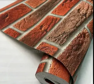 Red Brick Peel N Stick Wallpaper