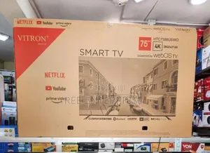 *Vitron 75" Inches Smart Webos Brand New Tv