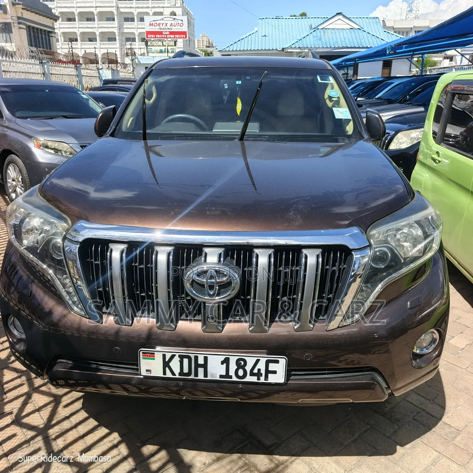 Toyota Land Cruiser Prado 2015 Brown