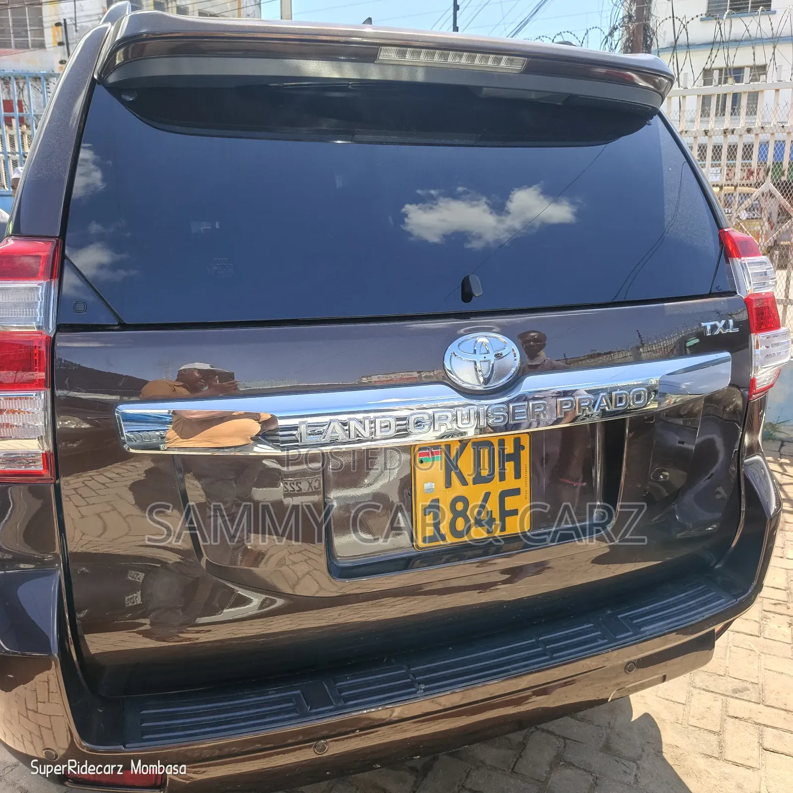 Toyota Land Cruiser Prado 2015 Brown
