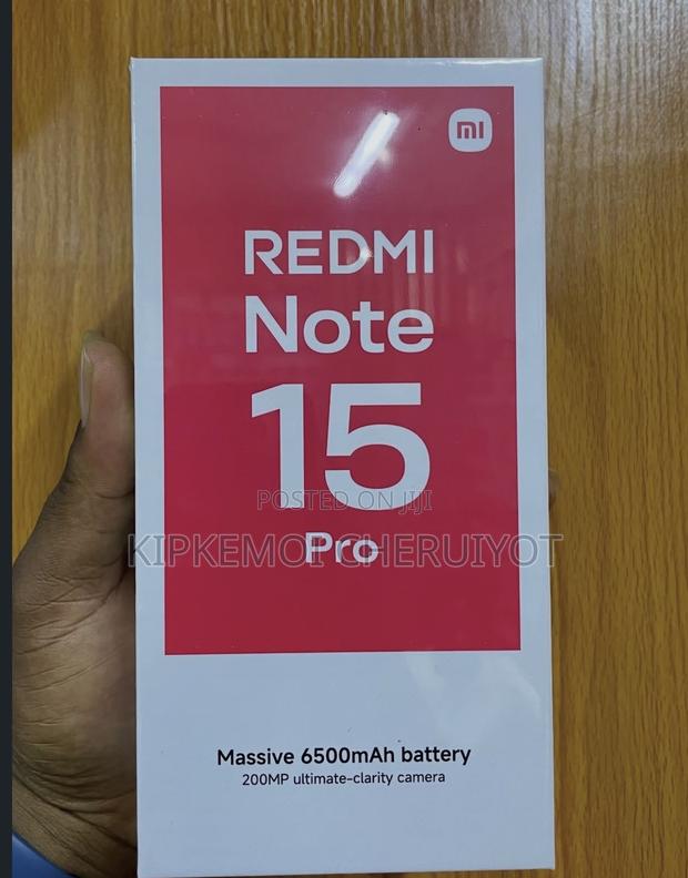 New Xiaomi Redmi Note 15 Pro 512 GB Black