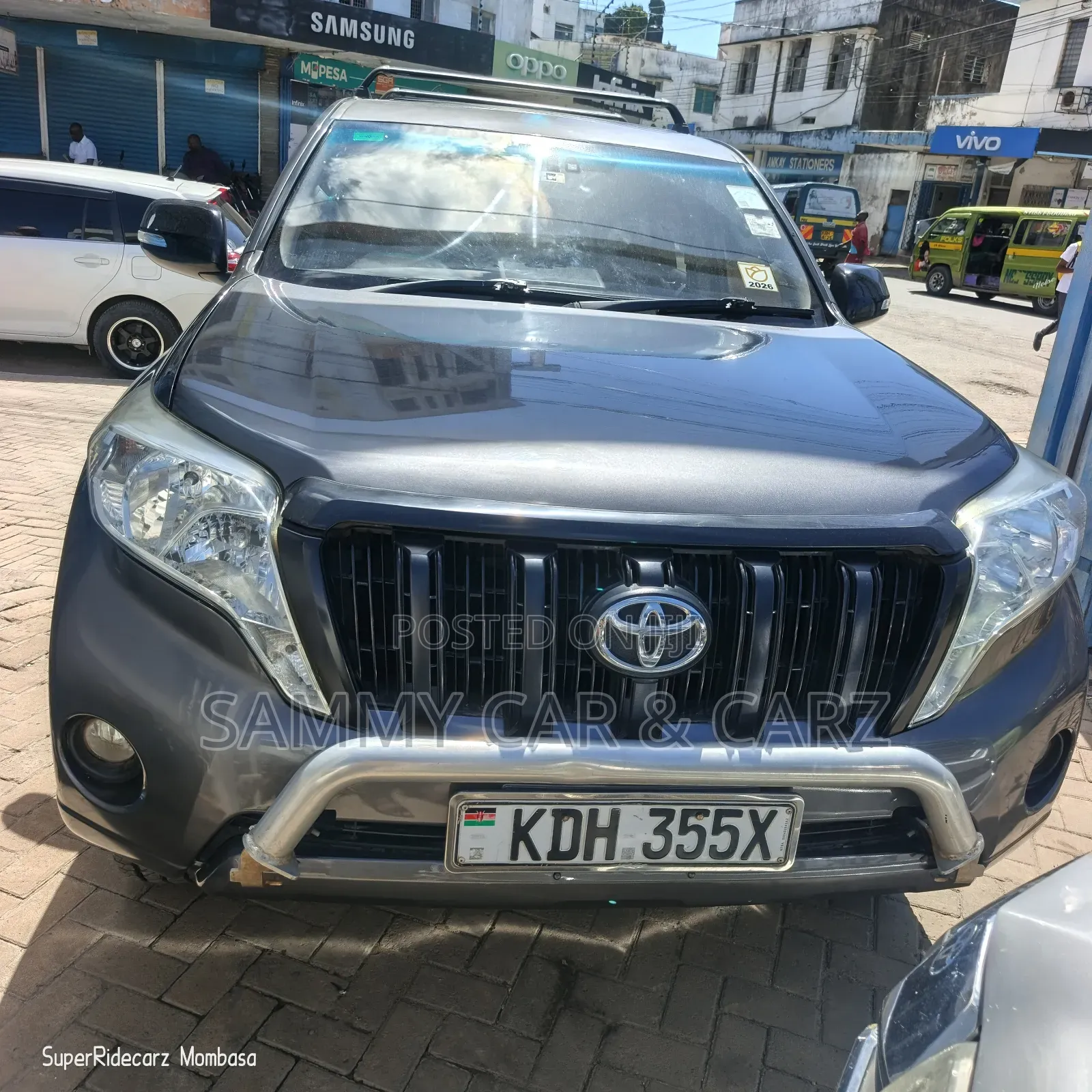 Toyota Land Cruiser Prado 3.0 D-4D (172 Hp) 2014 Gray