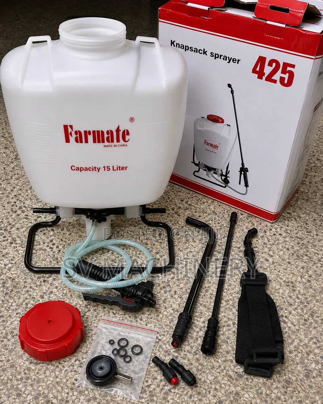 Heavy Duty 15l Manual Knapsack Sprayer