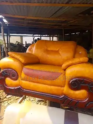 Yellow Semi Recliner Sofa Seat