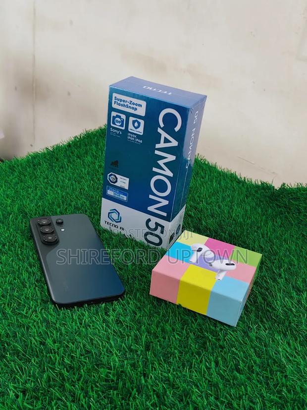 New Tecno Camon 50 256 GB Black - thumbnail 2